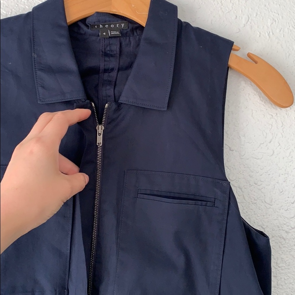 Navy Blue Theory Dress